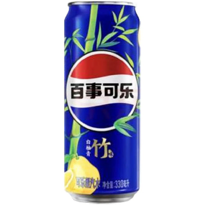 Pepsi White Pomelo Green Bamboo Flavor