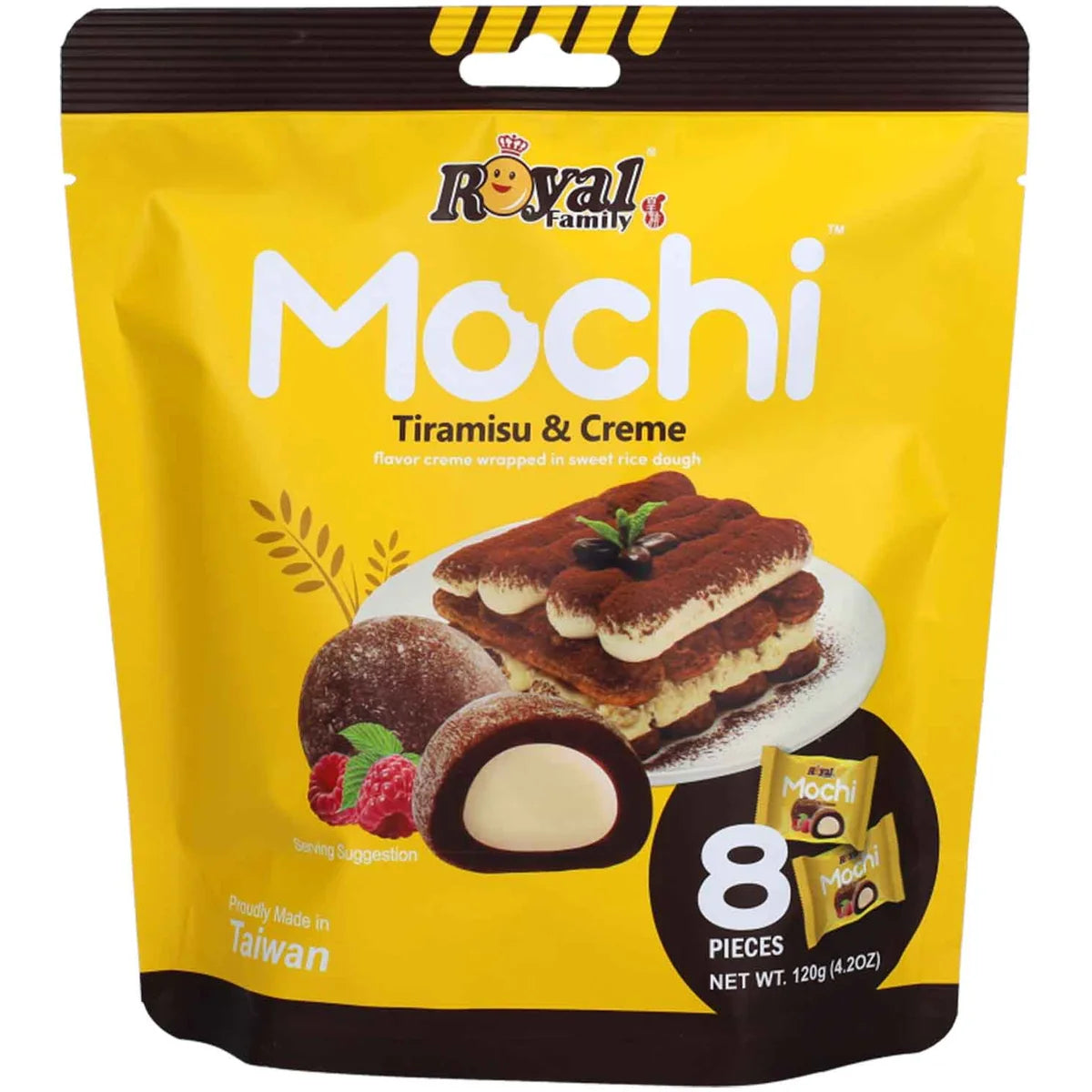 Royal Family Mochi Tiramisu & Creme Flavor