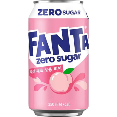 Fanta Zero White Peach Korea
