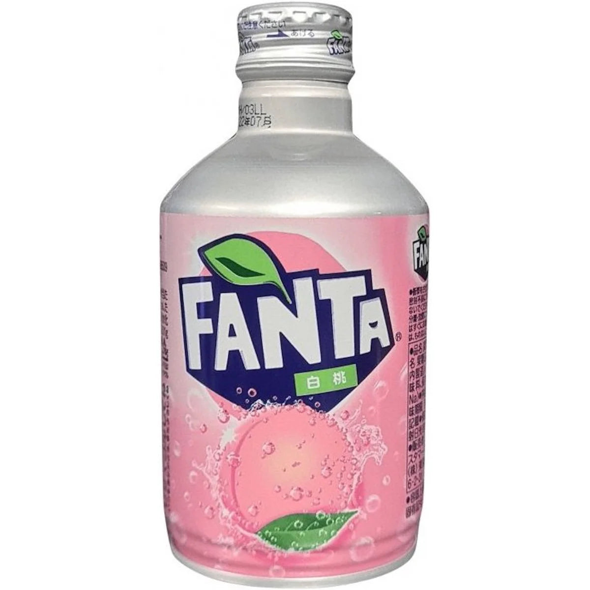 Fanta White Peach Metal Bottle